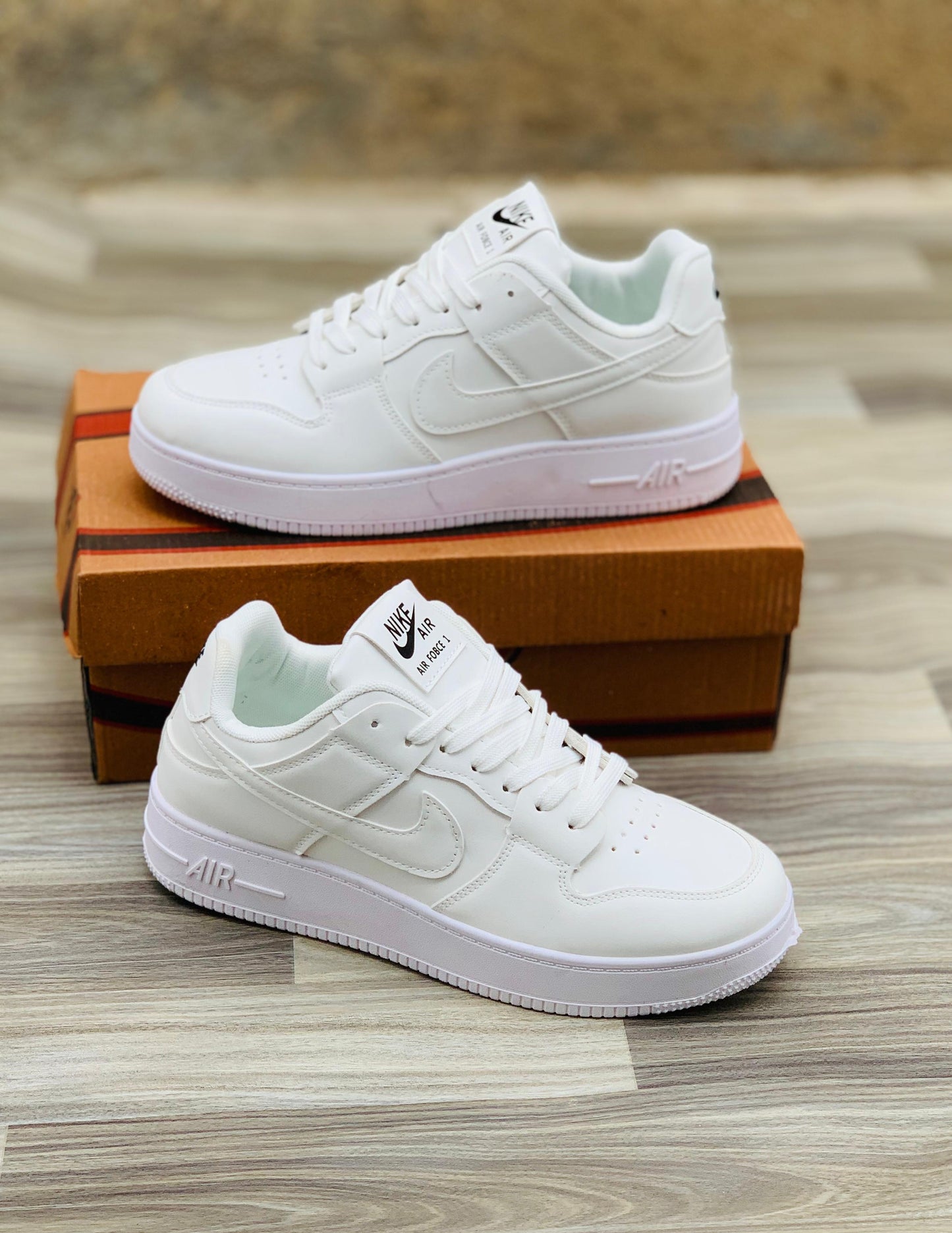 NIKE AIRFORCE 1 TRIPPLE WHITE - BETA