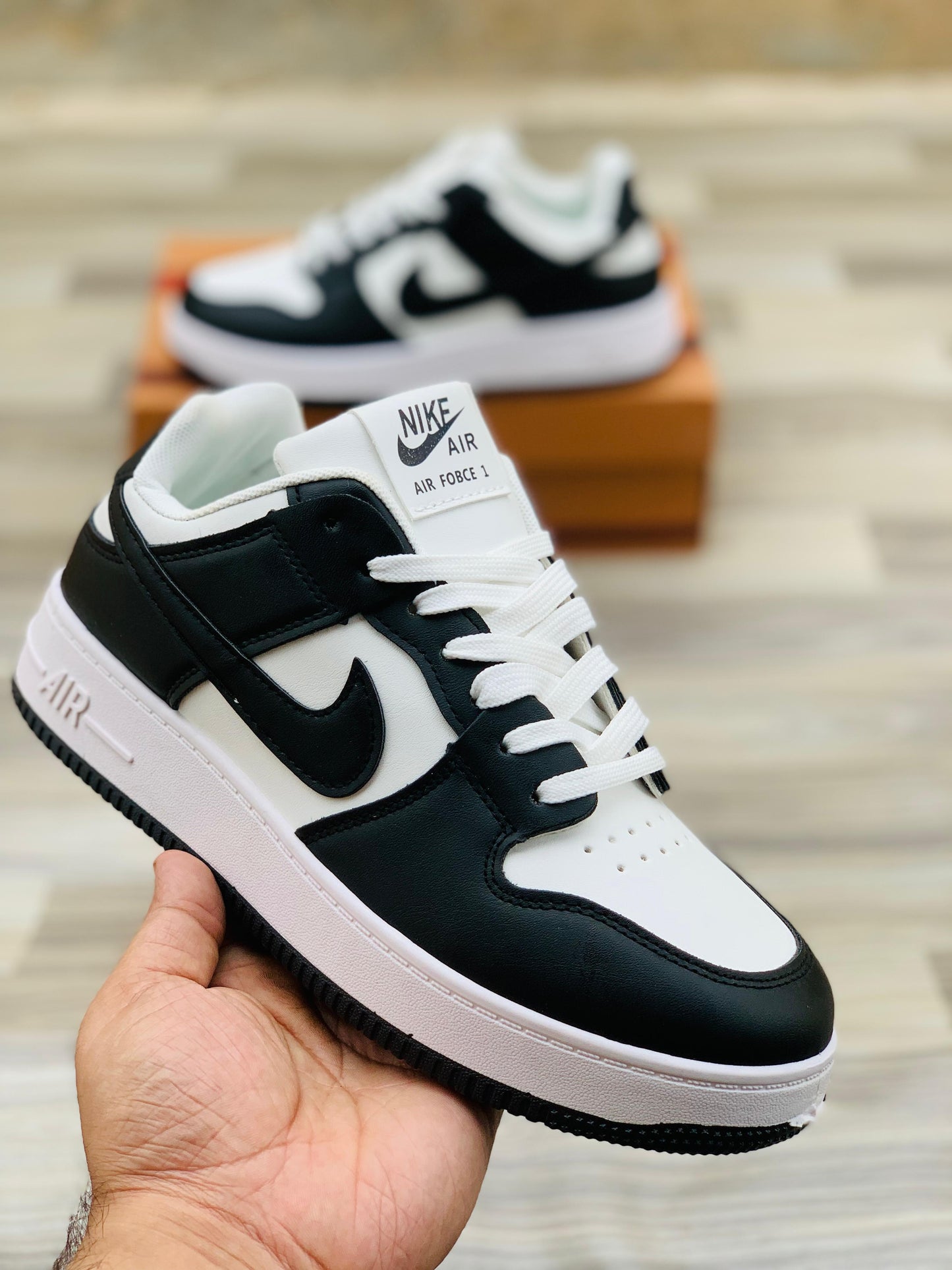 NIKE AIRFORCE 1 PANDA- BETA