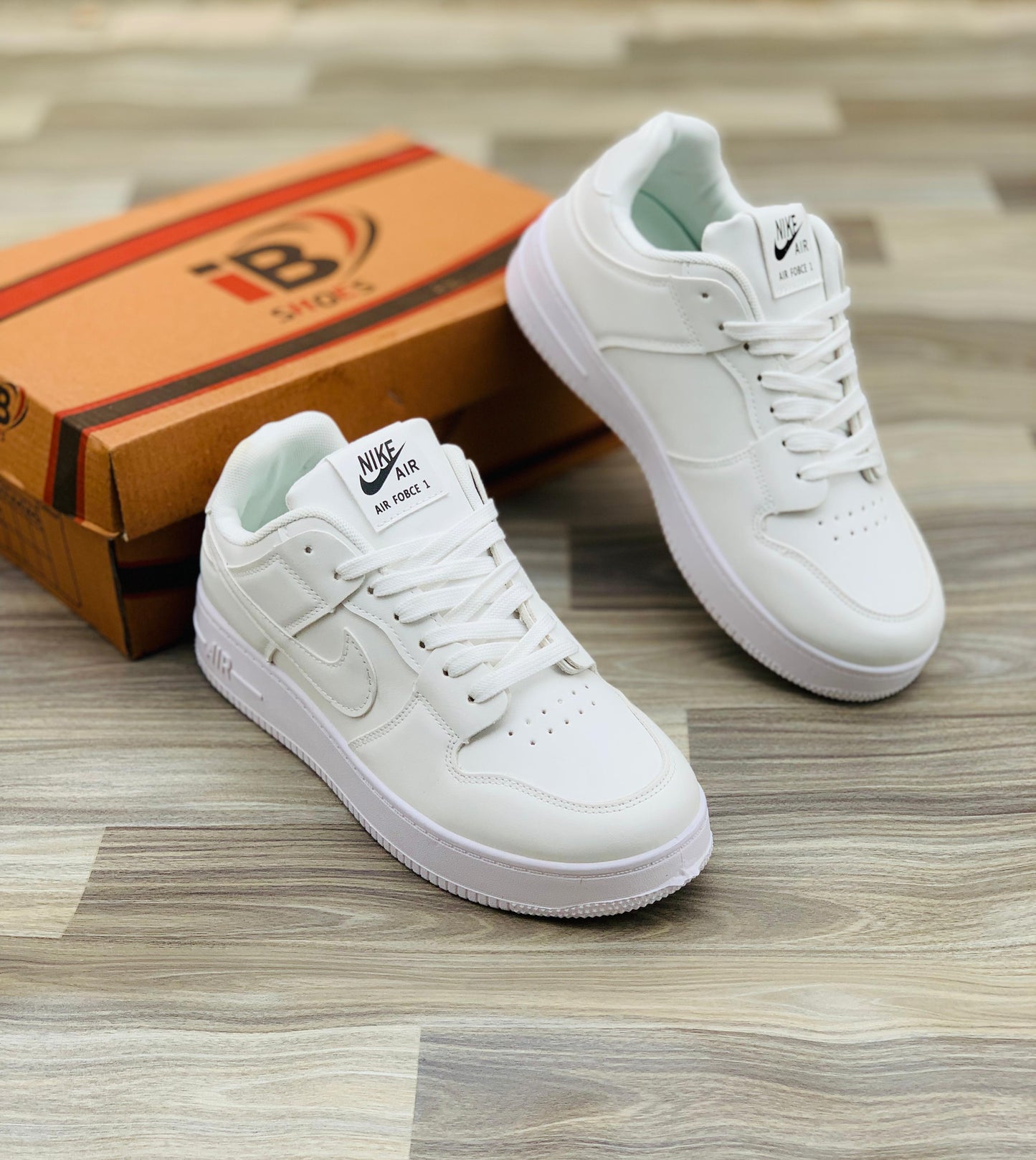 NIKE AIRFORCE 1 TRIPPLE WHITE - BETA