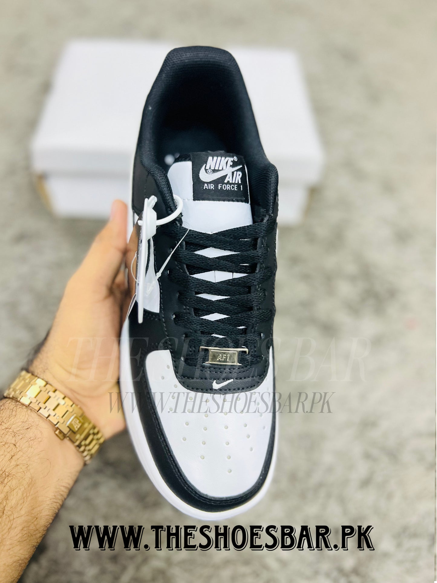 NIKE AIRFORCE 1 PREMIUM AAA -PANDA