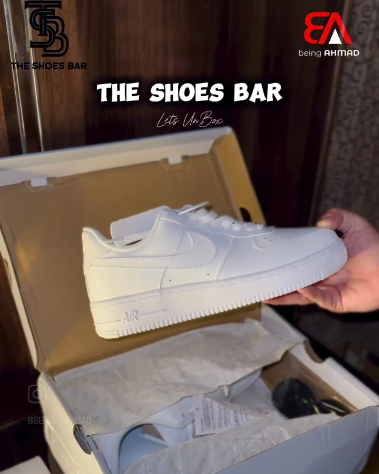 NIKE AIRFORCE TRIPPLE WHITE PREMIUM AAA - Main Image