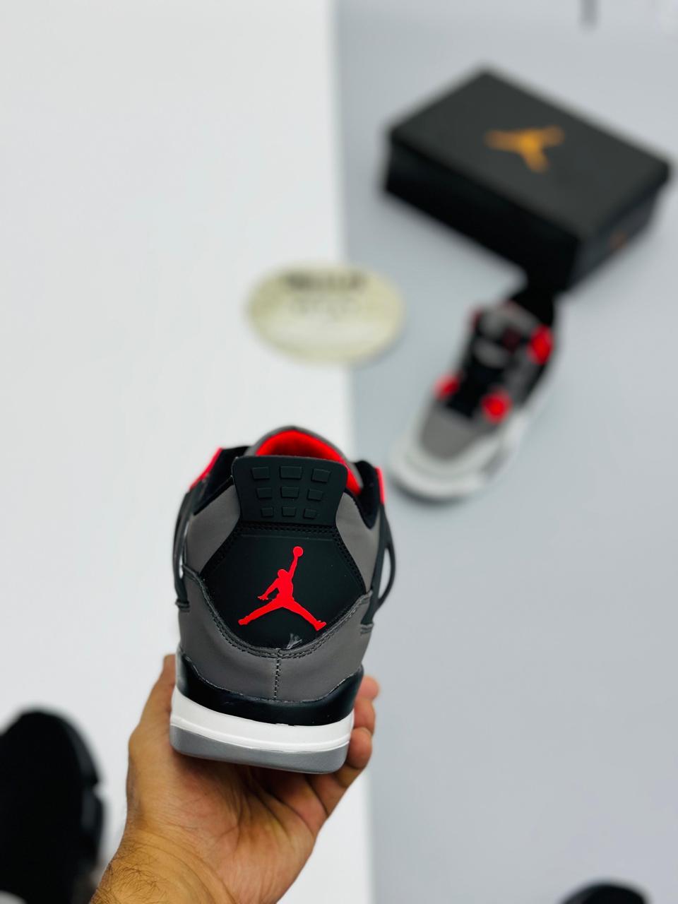 Nike Air Jordan Retro 4 High - Infrared