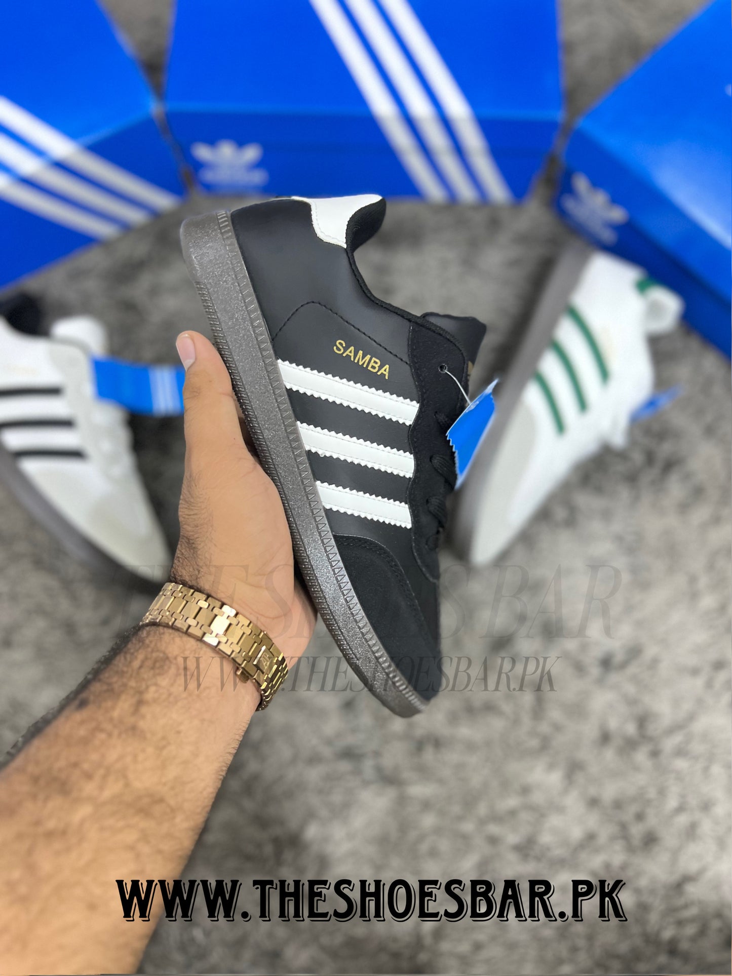 ADIDDAS SAMBA OG BLACK GUM (EB)