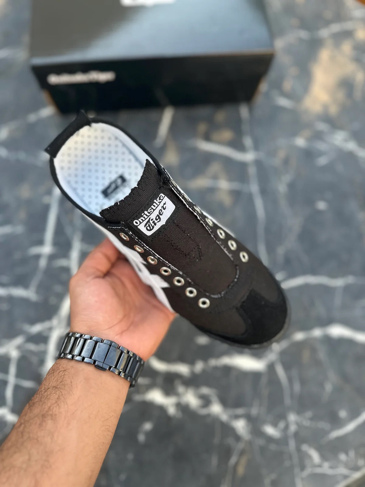 Onitsuka mexico 66 Black Slip ons