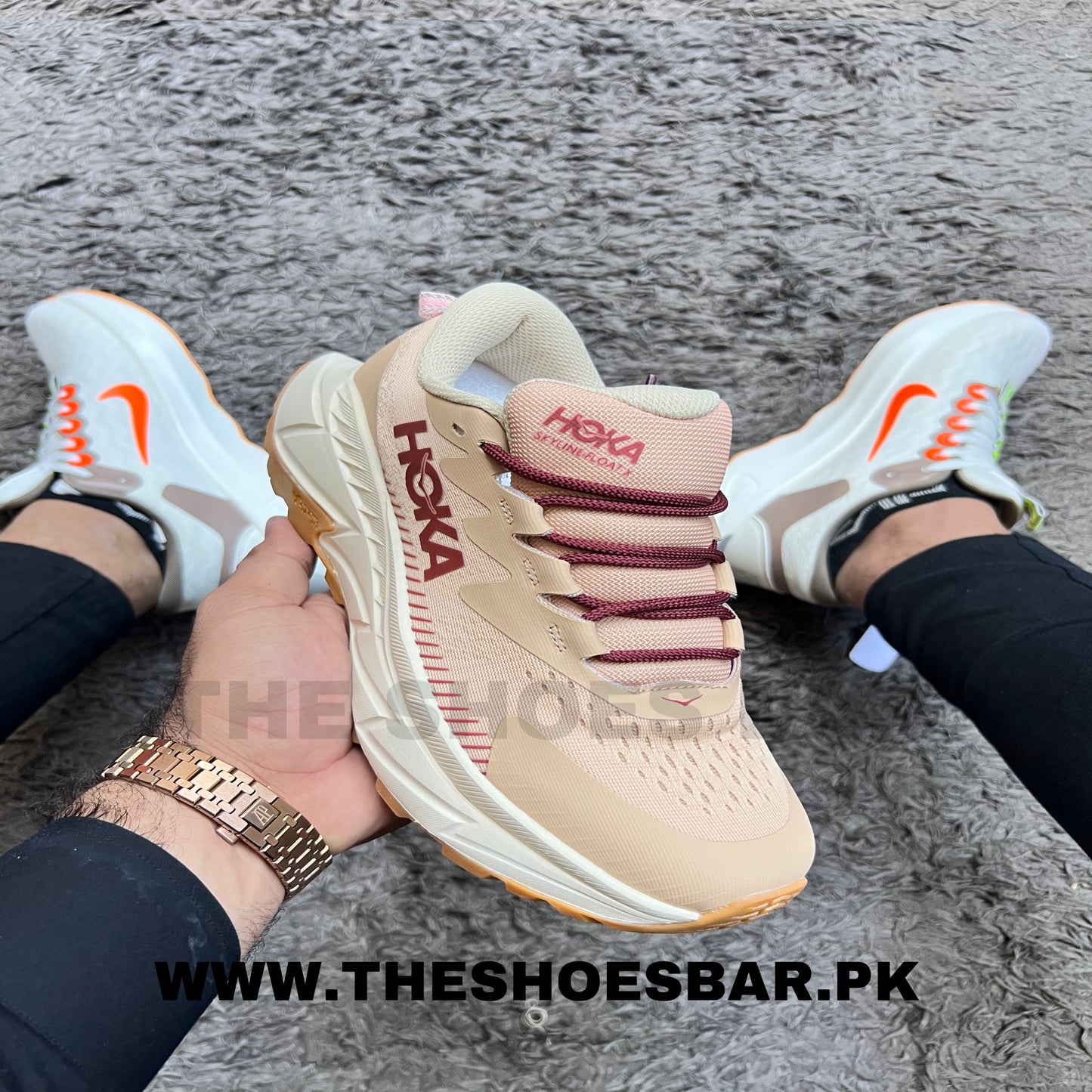 HOKA SKYLINE FLOAT KHAKI (AAA QUALITY)