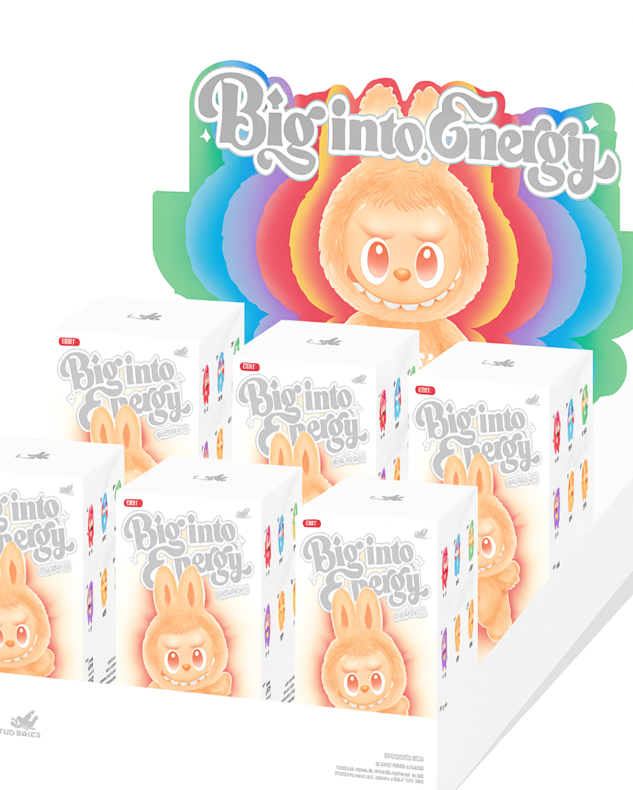 LABUBU THE MONSTERS Big into Energy Series-Vinyl Plush Pendant Blind Box