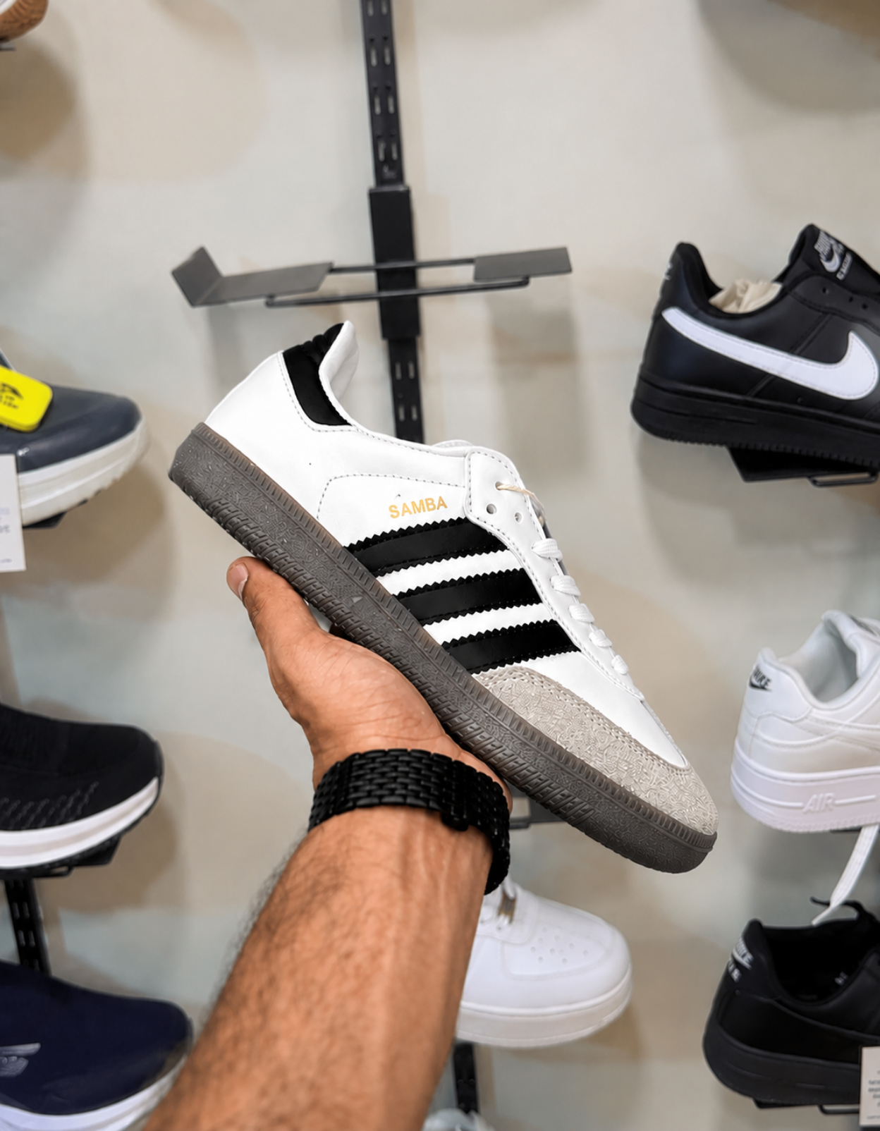ADIDDAS Samba OG White Black Gum Sneaker