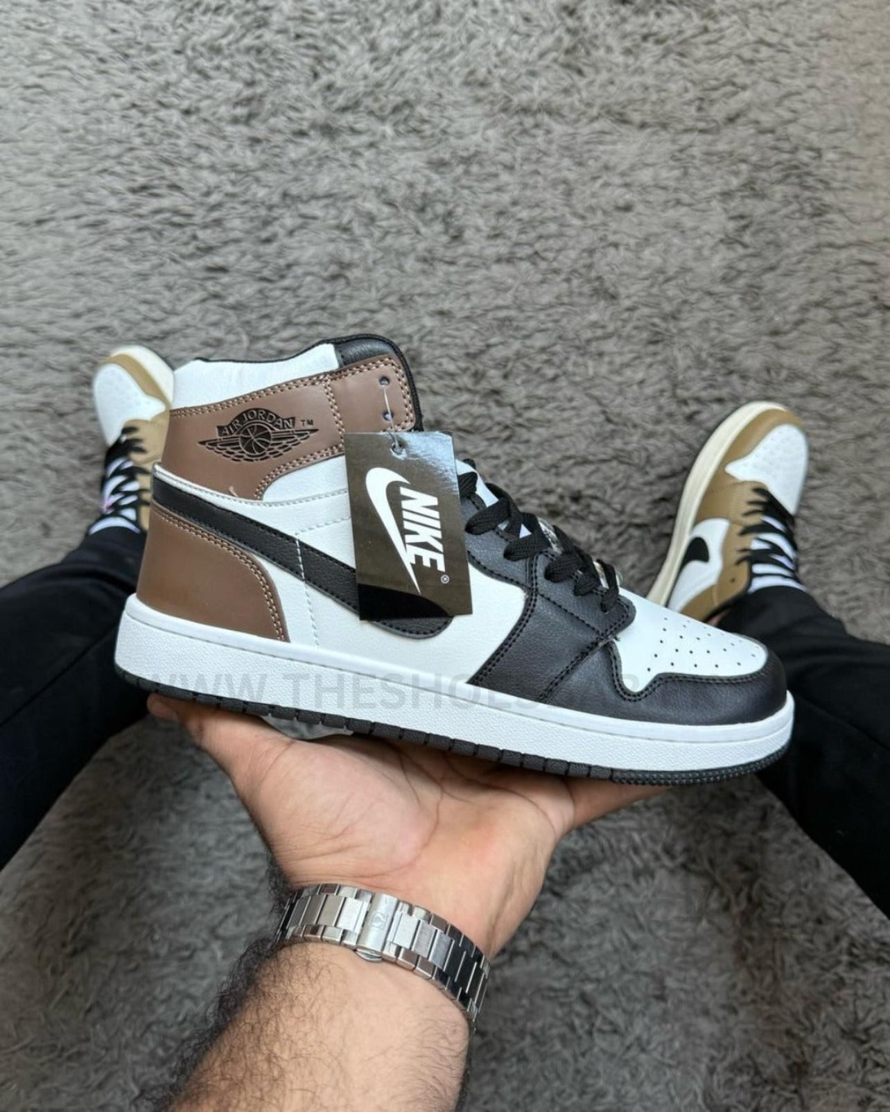 Nike Dunk Air Jordan 1 High - MOCHA