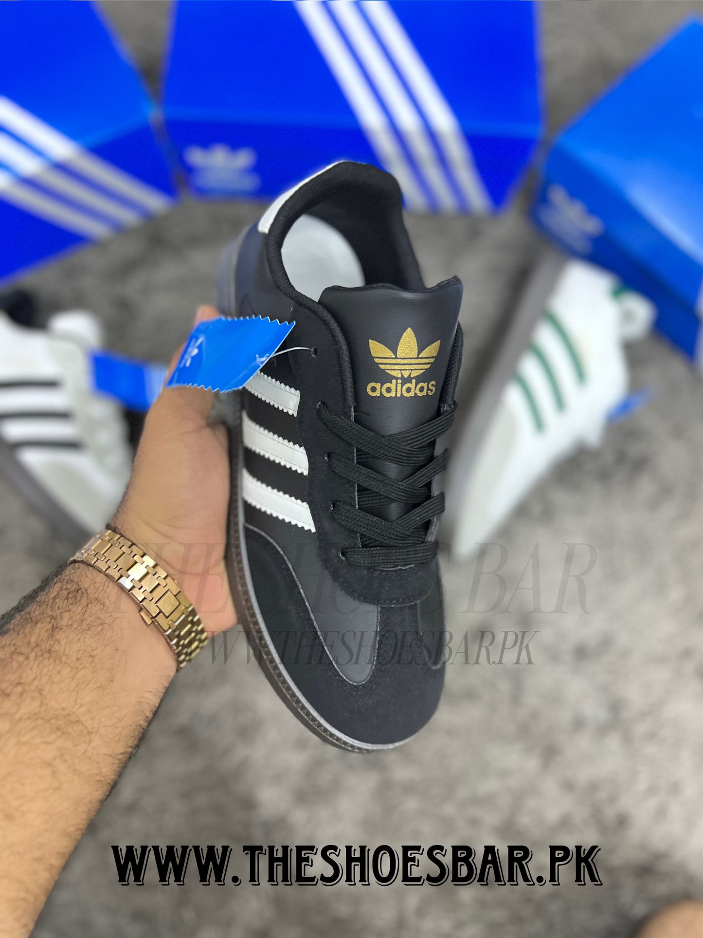 ADIDDAS SAMBA OG BLACK GUM (EB)