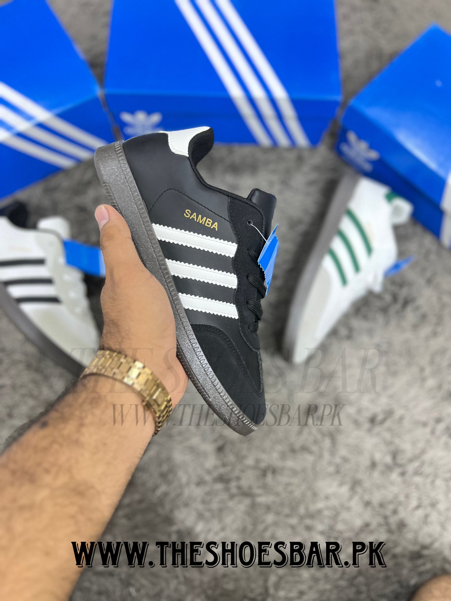 ADIDDAS SAMBA OG BLACK GUM (EB)
