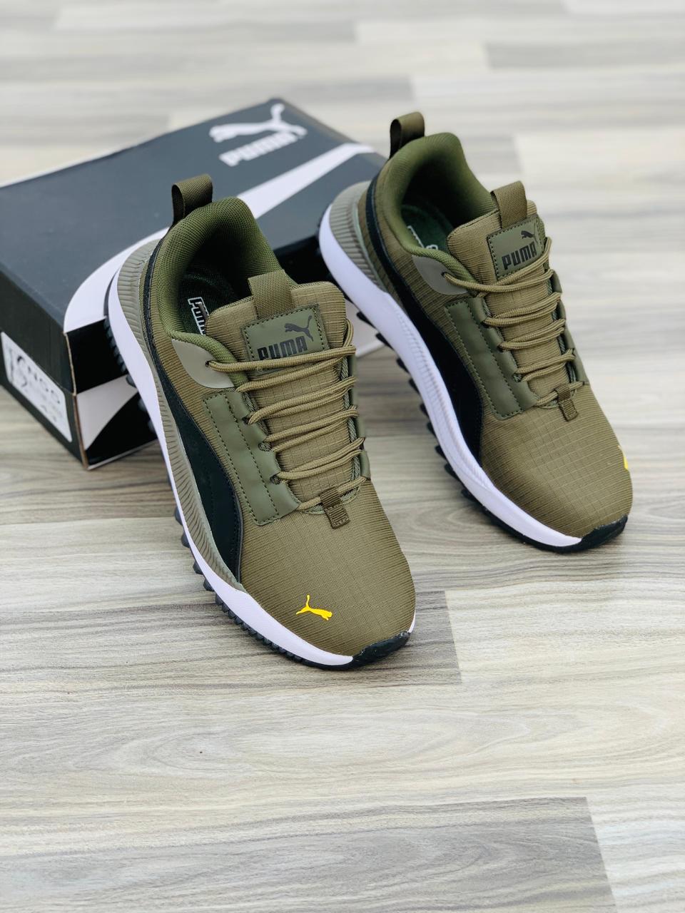 PUMA PACER – OLIVE GREEN -BLACK
