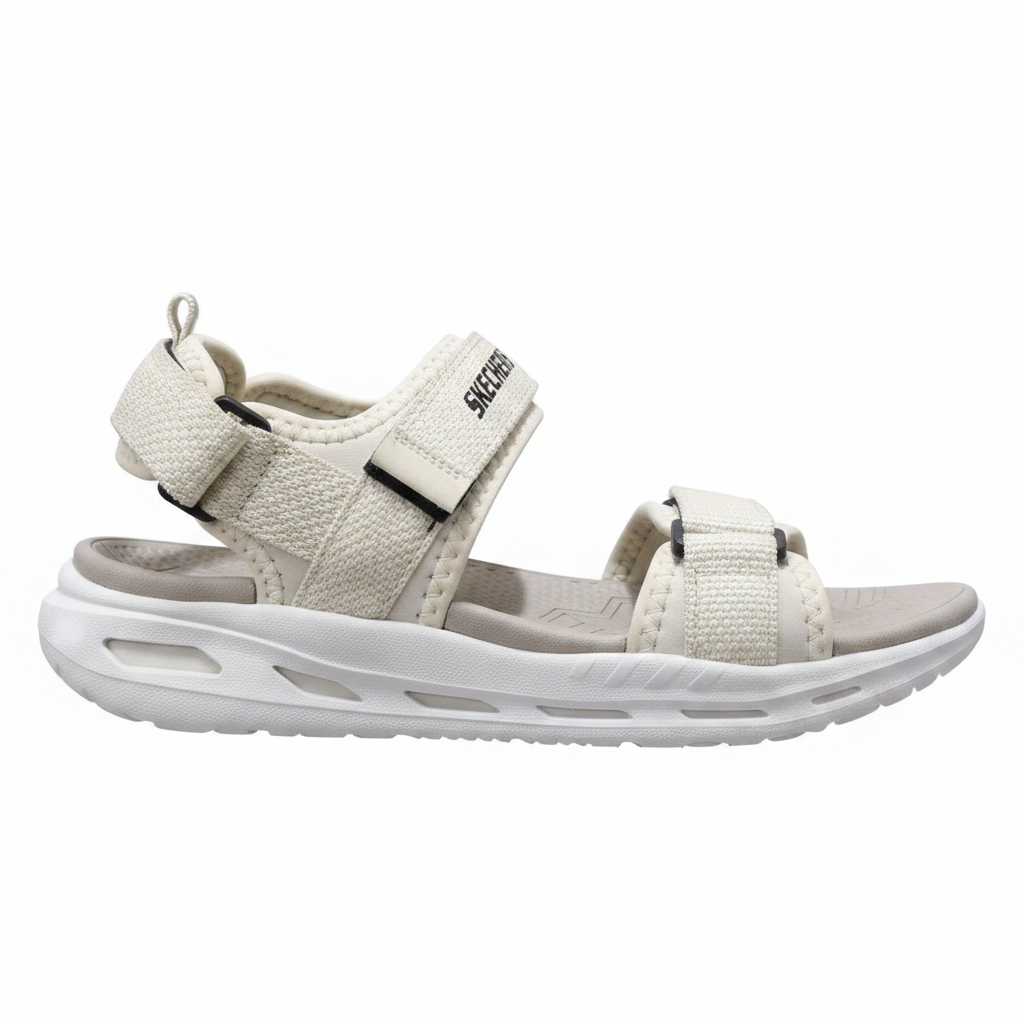 Cream Skechers – Left Side