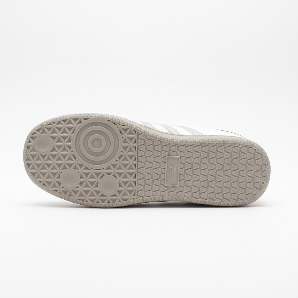 ADIDDAS SAMBA WHITE & GREY
