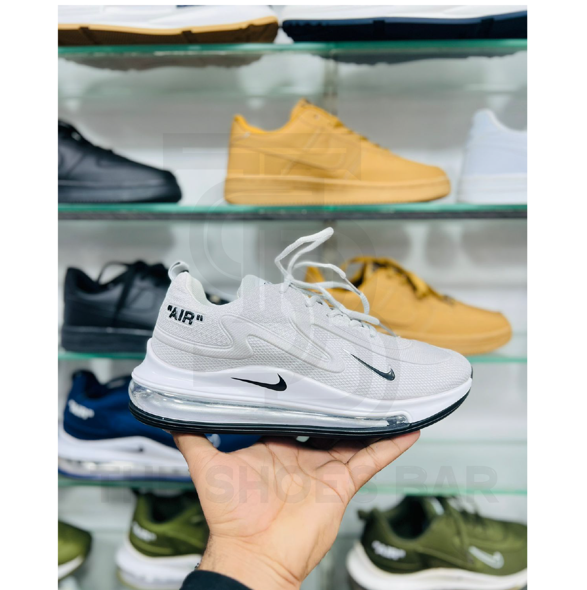 Mens nike 720 white online