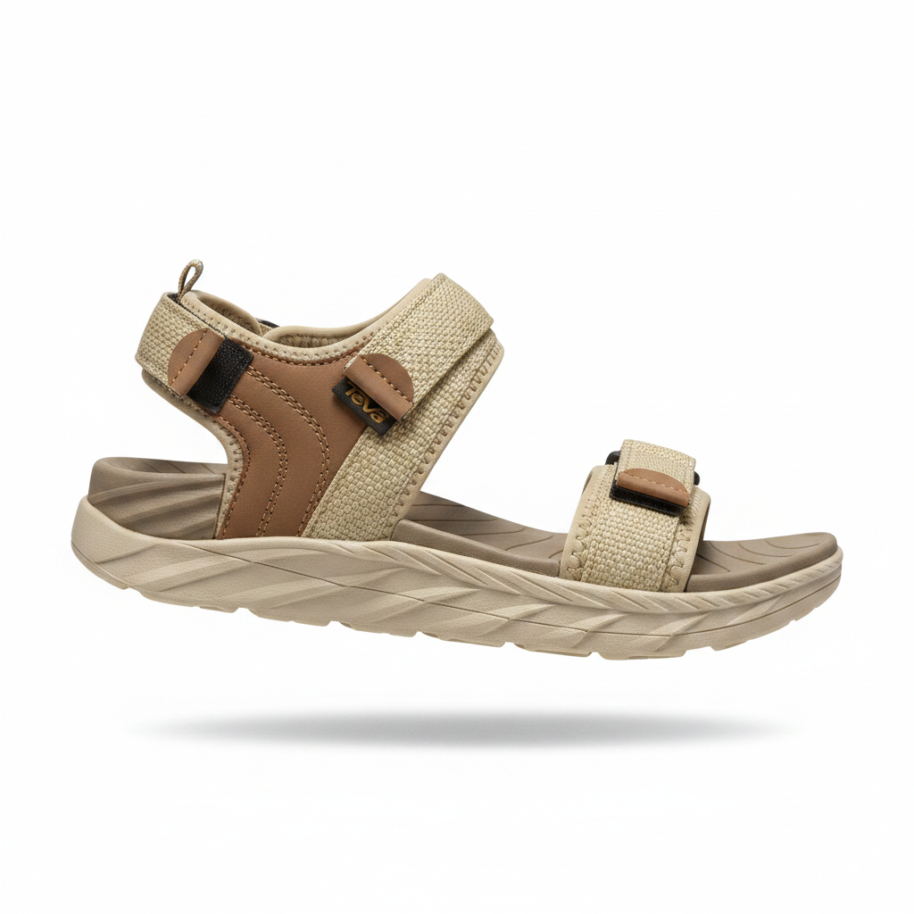 Teva Khaki Sandal – Right Side