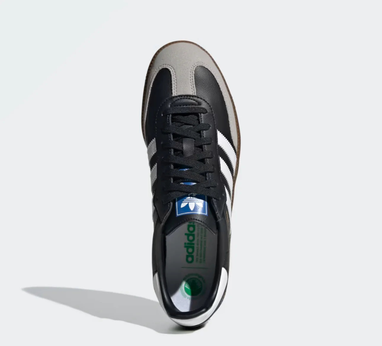 ADIDDAS SAMBA VEGAN BLACK GUM