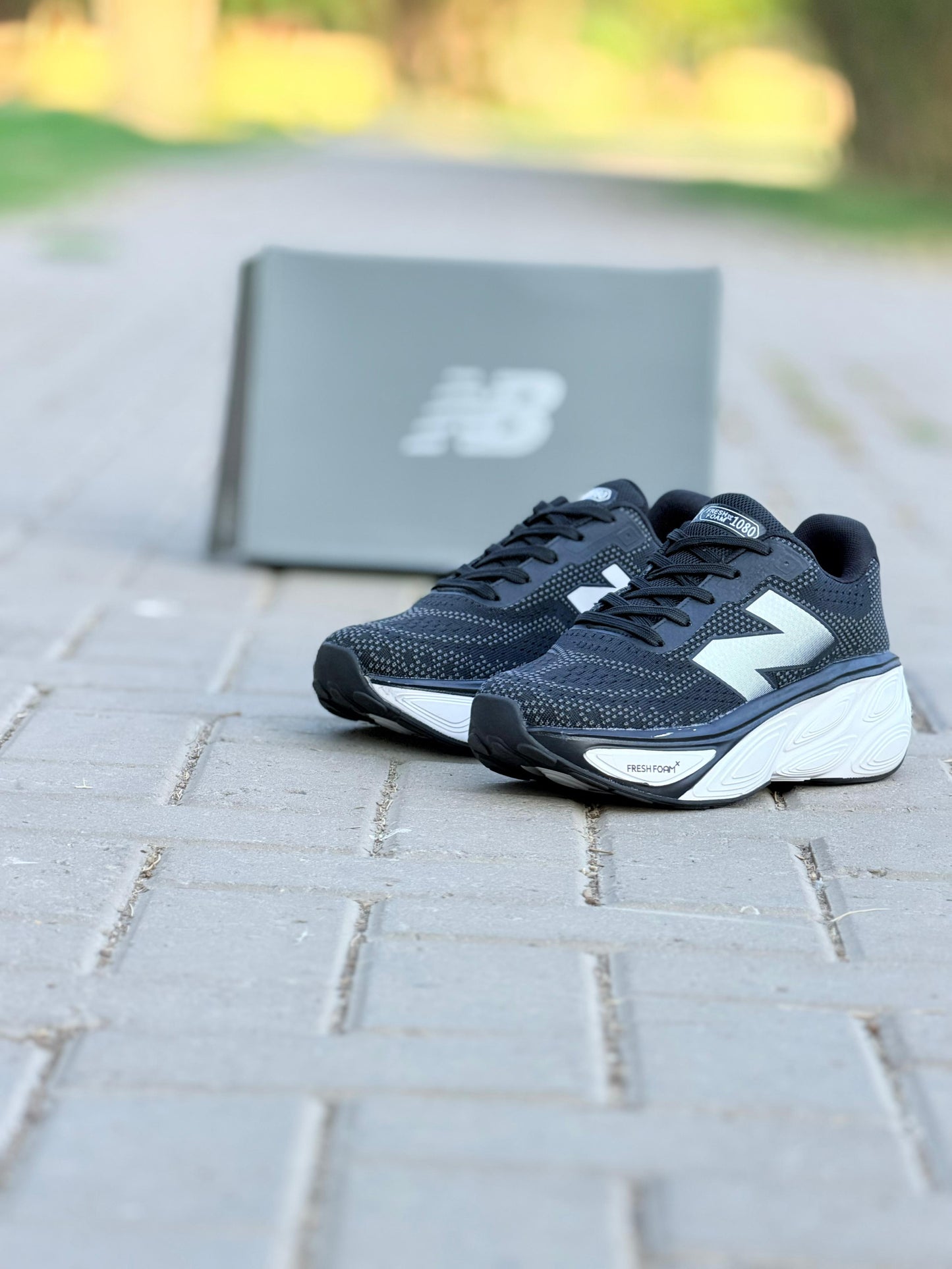NB FRESH FOAM X 1080 - BLACK  (AAA)