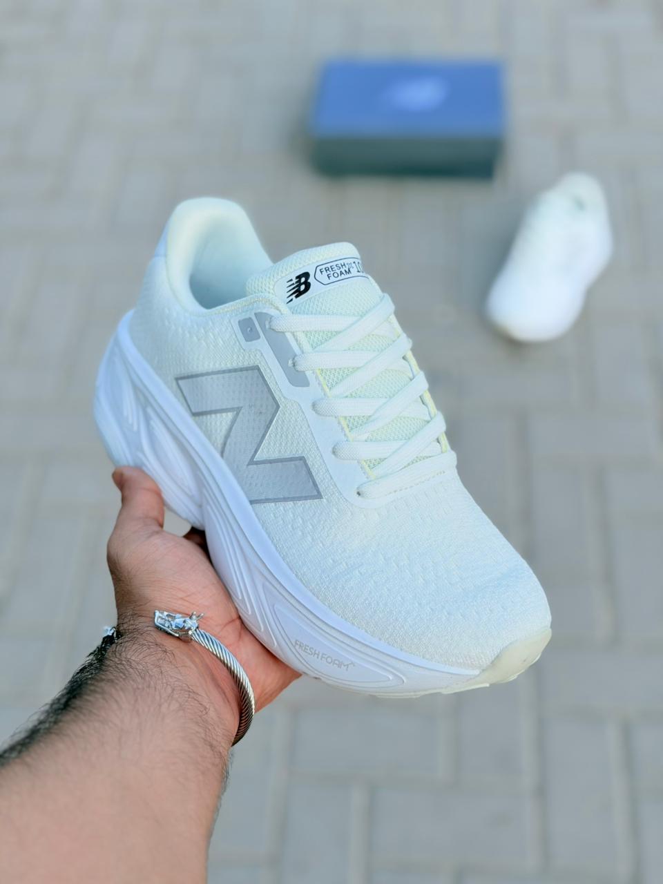 NB FRESH FOAM X 1080 - WHITE  (AAA)