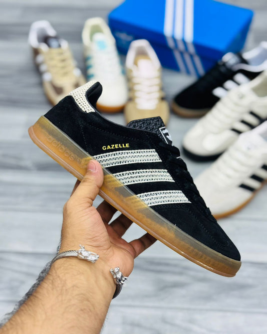 ADIDAS Gazelle Black Cat Suede Jute (AAA GRADE)