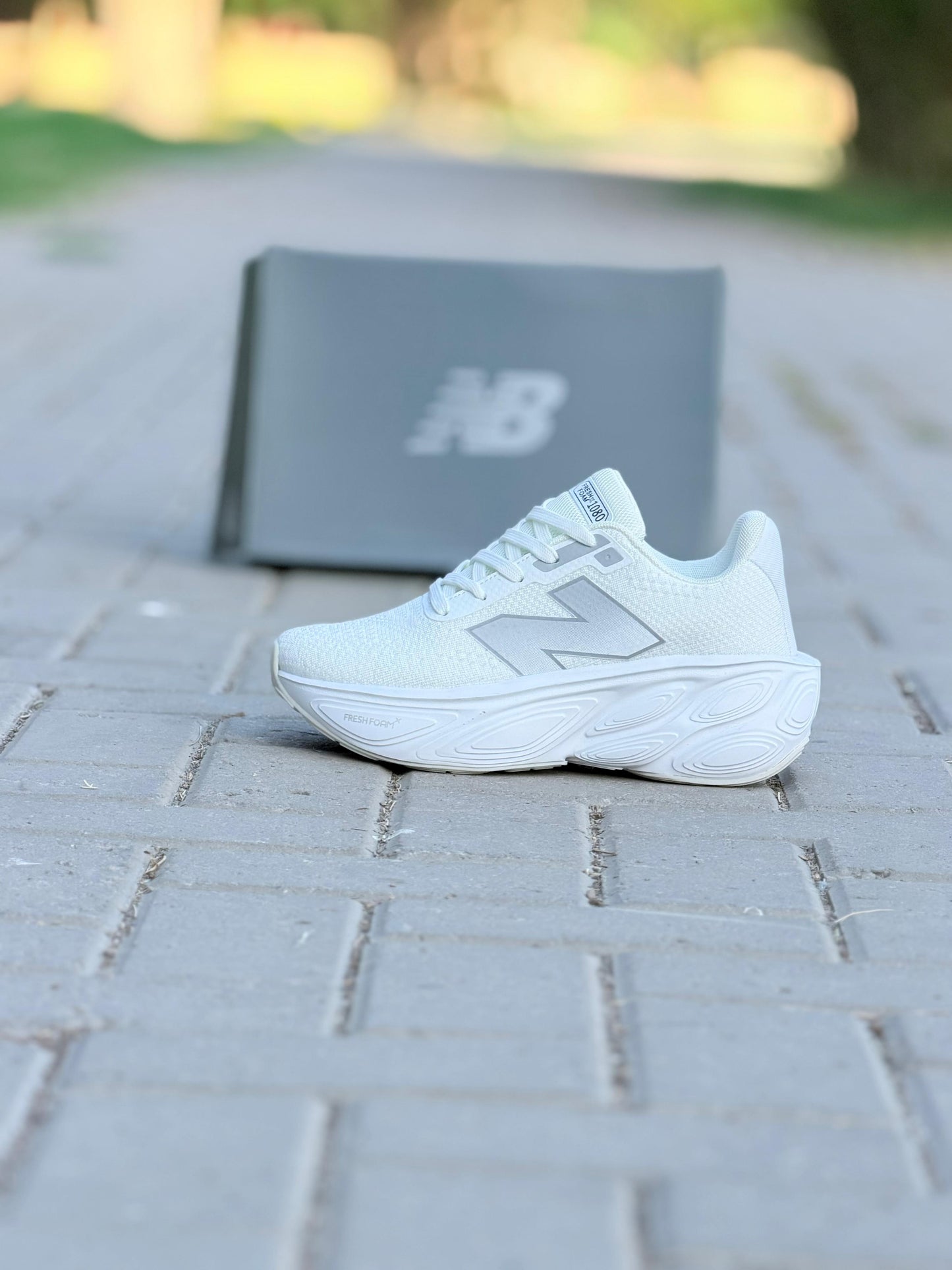 NB FRESH FOAM X 1080 - WHITE  (AAA)