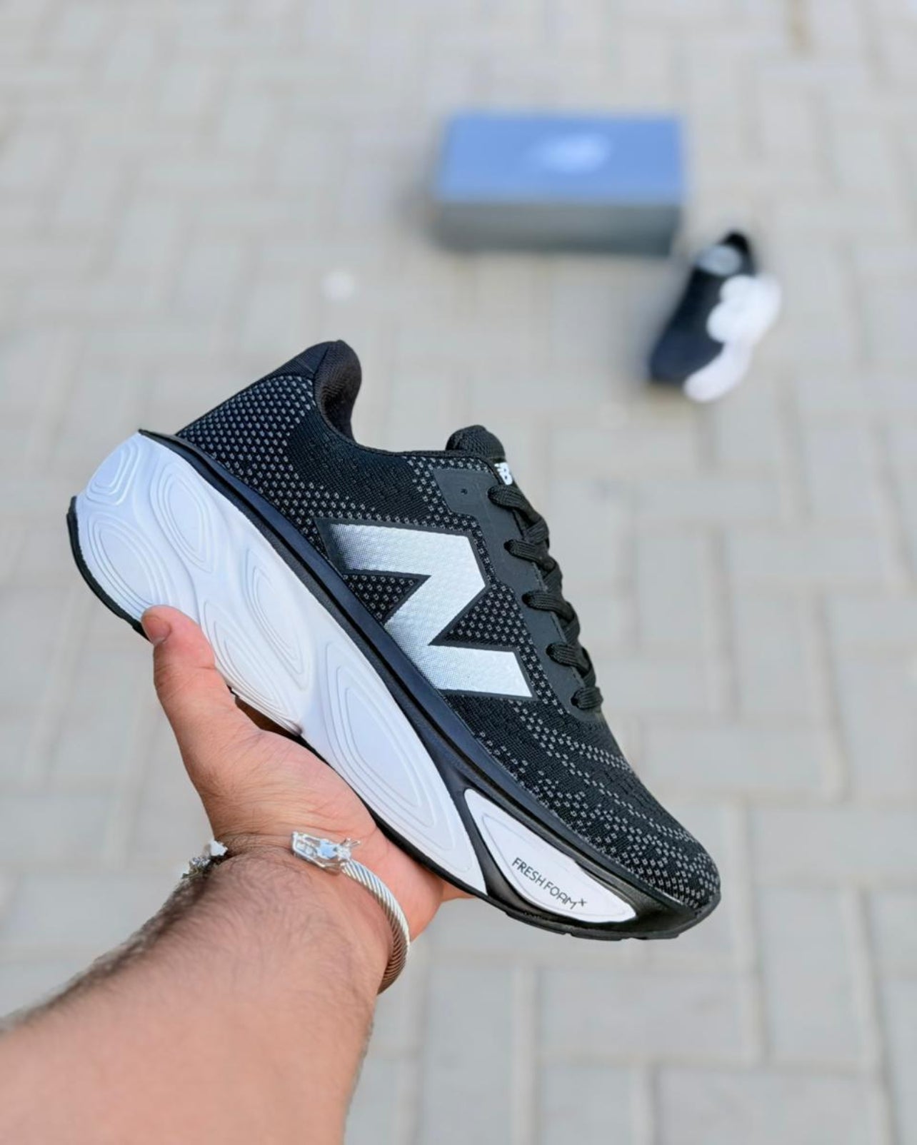 NB FRESH FOAM X 1080 - BLACK  (AAA)