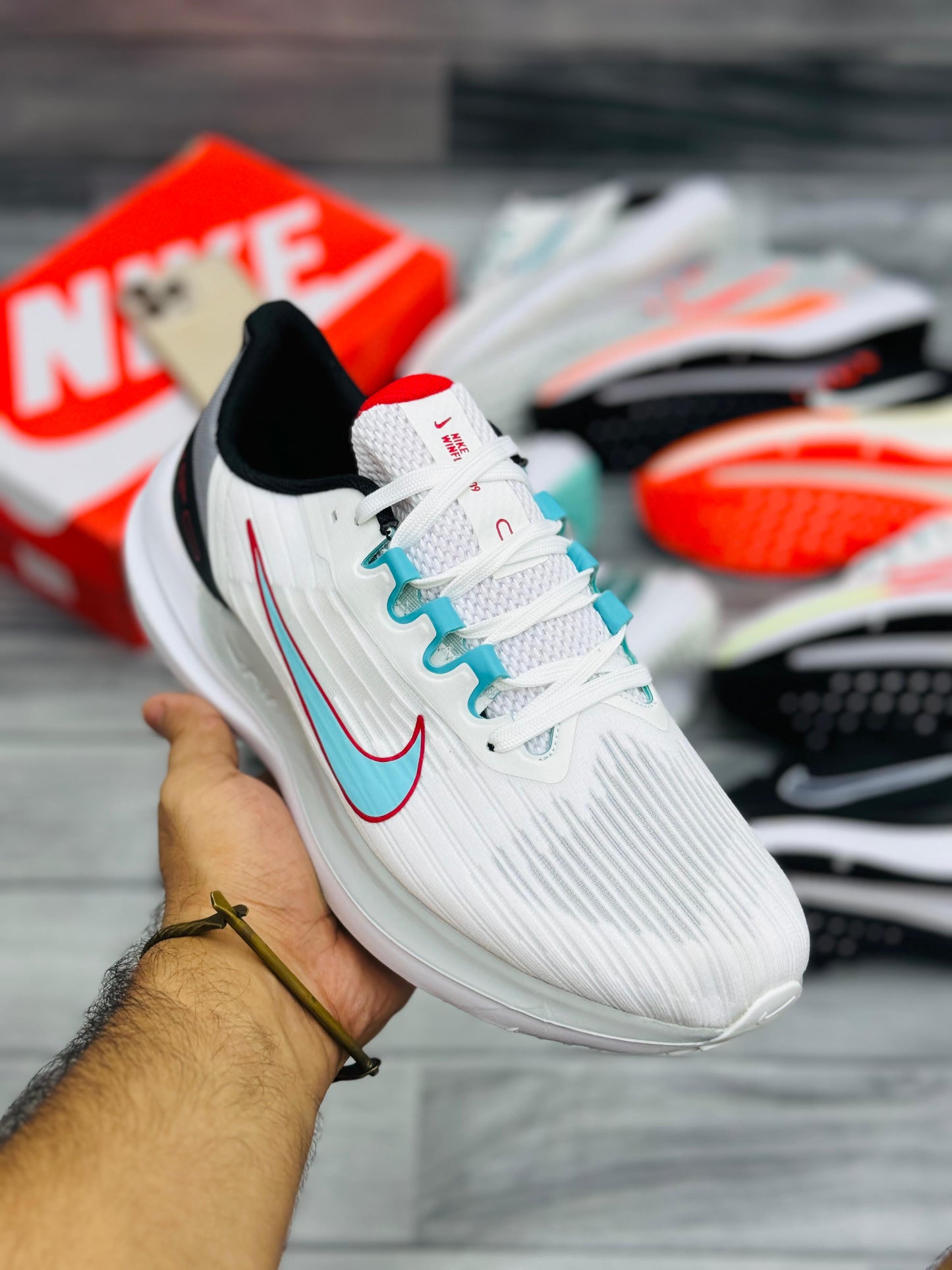 NIKE WINFLO 9 - STRIPE (AAA)