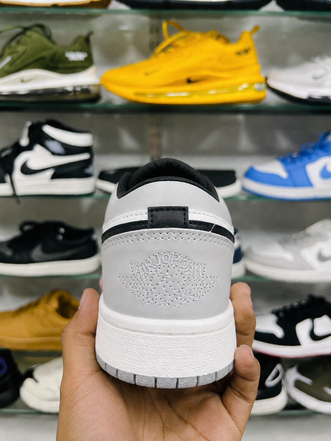 Nike Dunk Air Jordan - Grey - White - Black