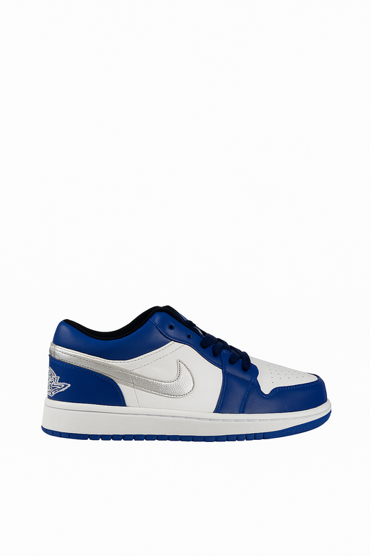 Nike Air Jordan 1 Low - BlUE & SILVER