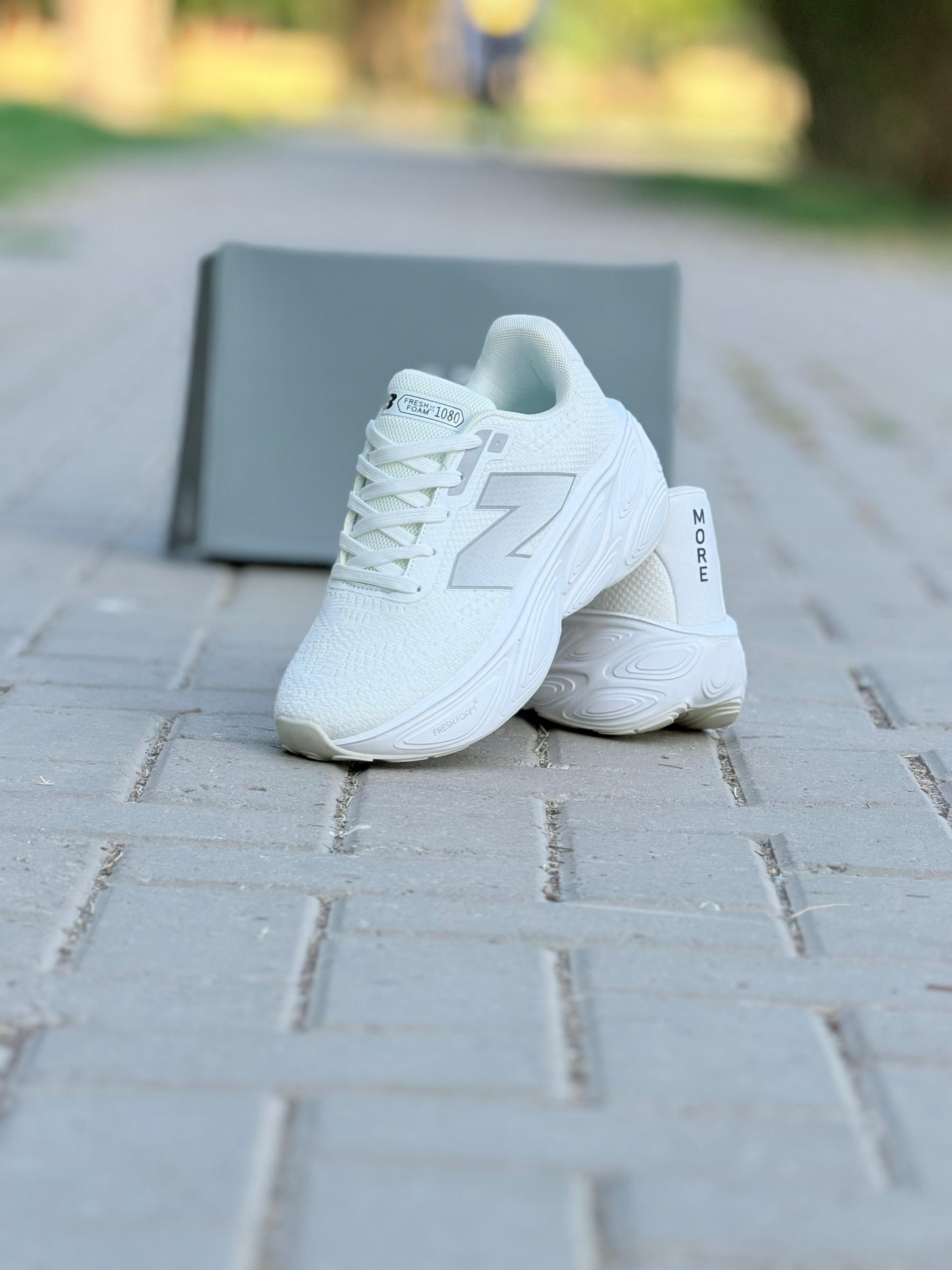 NB FRESH FOAM X 1080 - WHITE  (AAA)