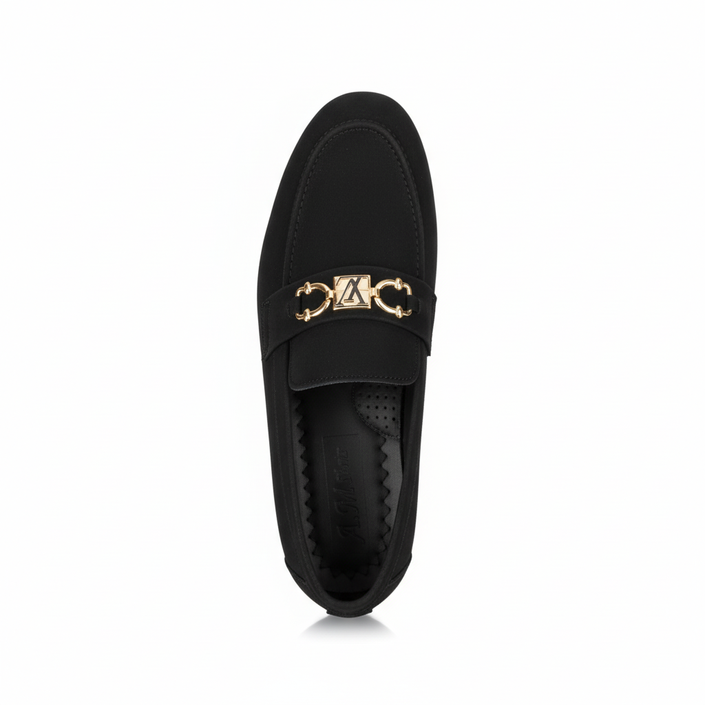 NOIR BIT LOAFER BLACK