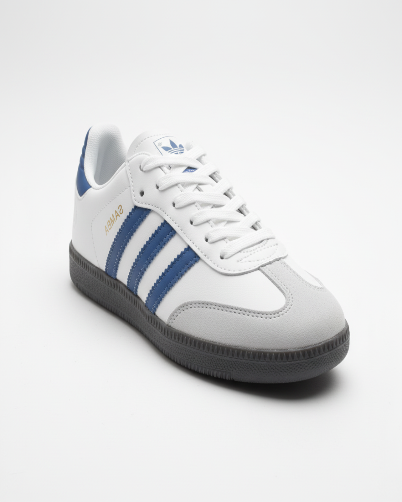 ADIDDAS SAMBA WHITE BLUE GUM