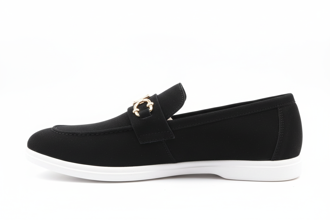 NOIR BIT LOAFER BLACK