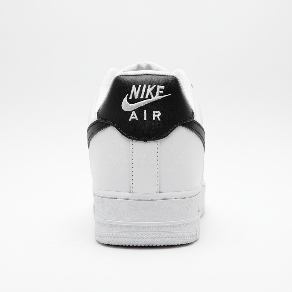 NIKE AIR FORCE 1 '07 WHITE AND BLACK