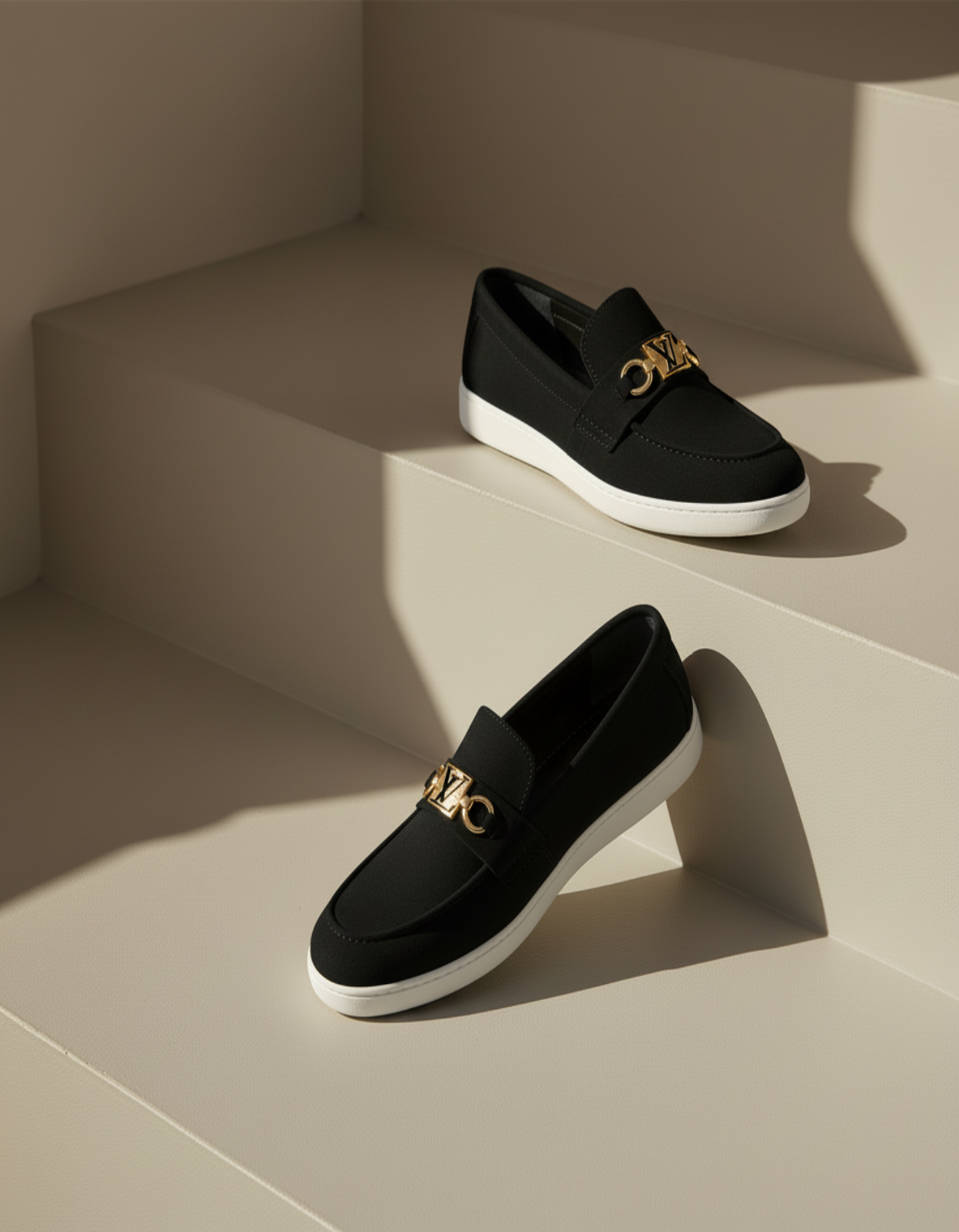 NOIR BIT LOAFER BLACK