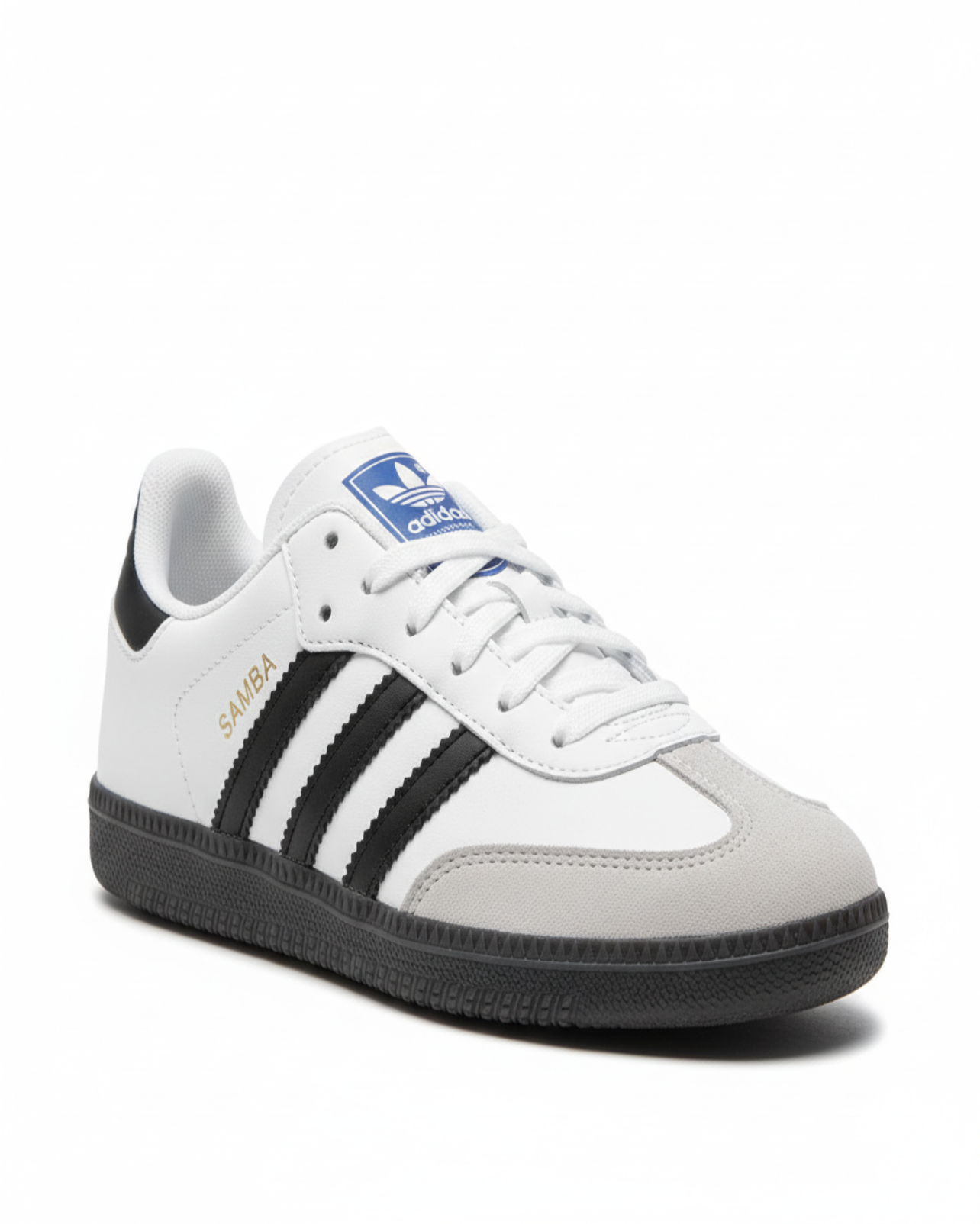 ADIDDAS SAMBA WHITE BLACK GUM