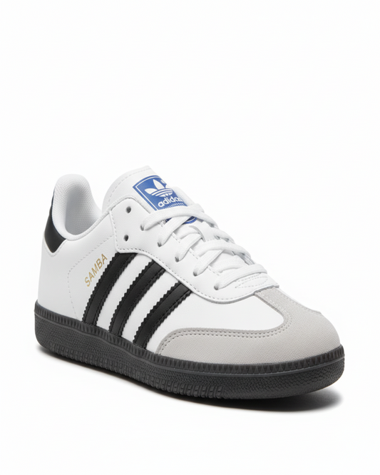 ADIDDAS SAMBA WHITE BLACK GUM