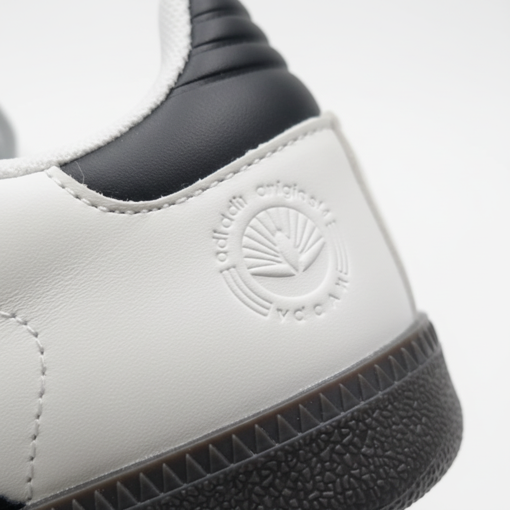 ADIDDAS SAMBA WHITE BLACK GUM