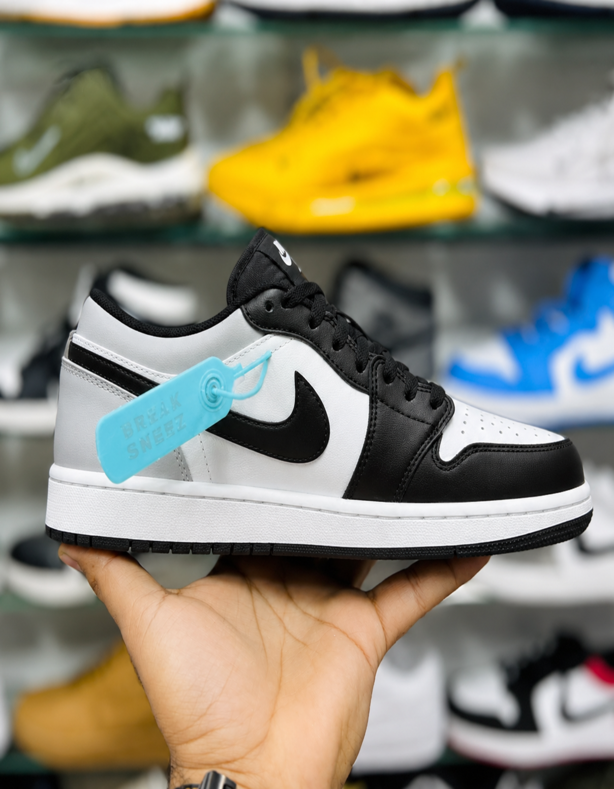 Nike Dunk Air Jordan - Grey - White - Black