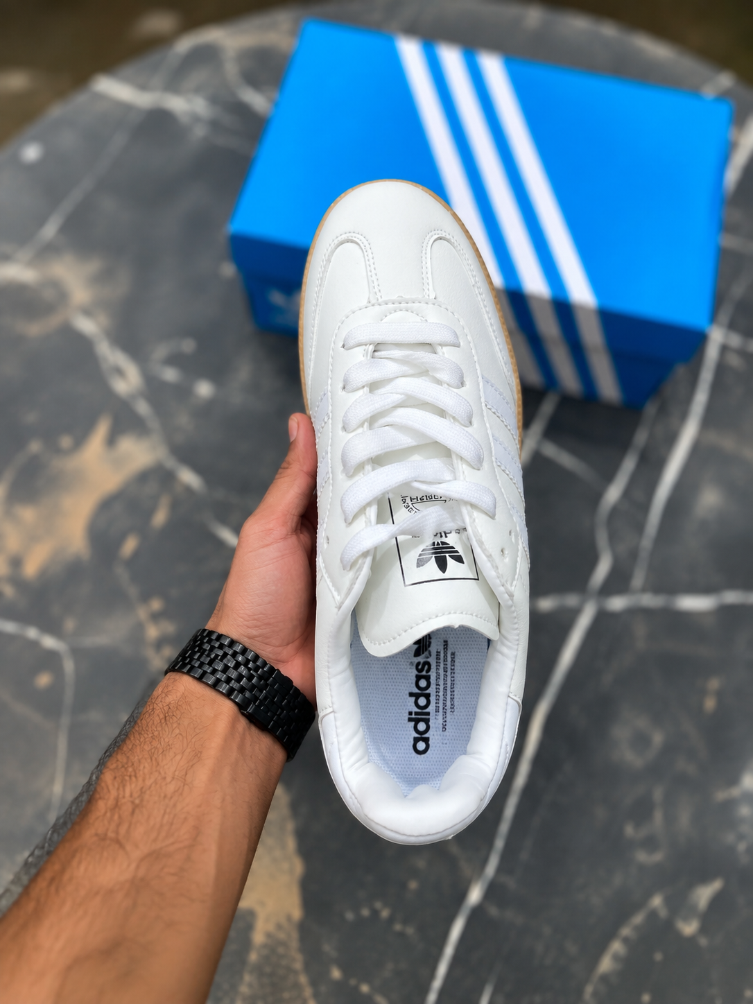 ADIDDAS SAMBA OG OFF WHITE  (AAA GRADE)