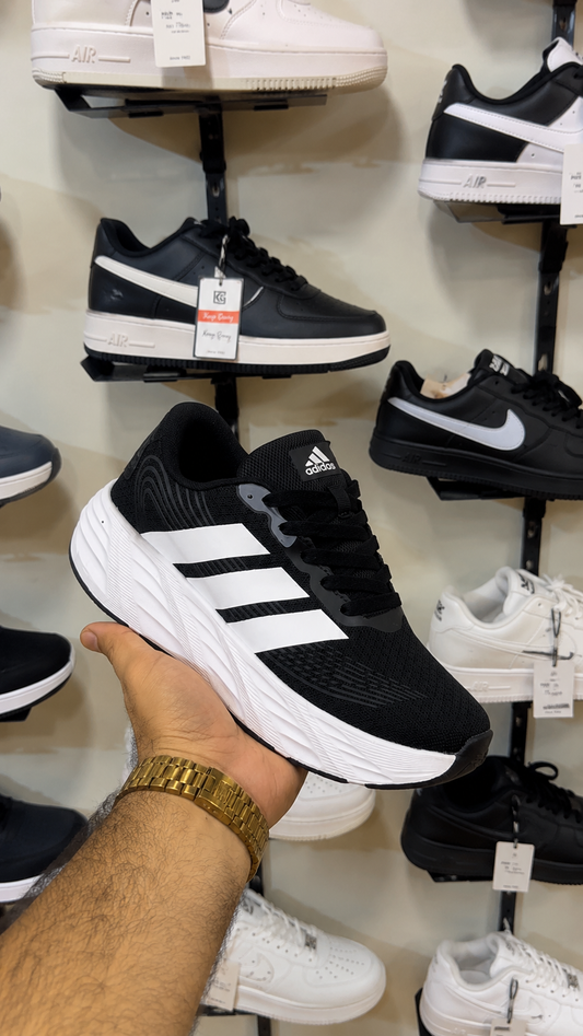 ADIDAS QUESTAR – BLACK -WHITE