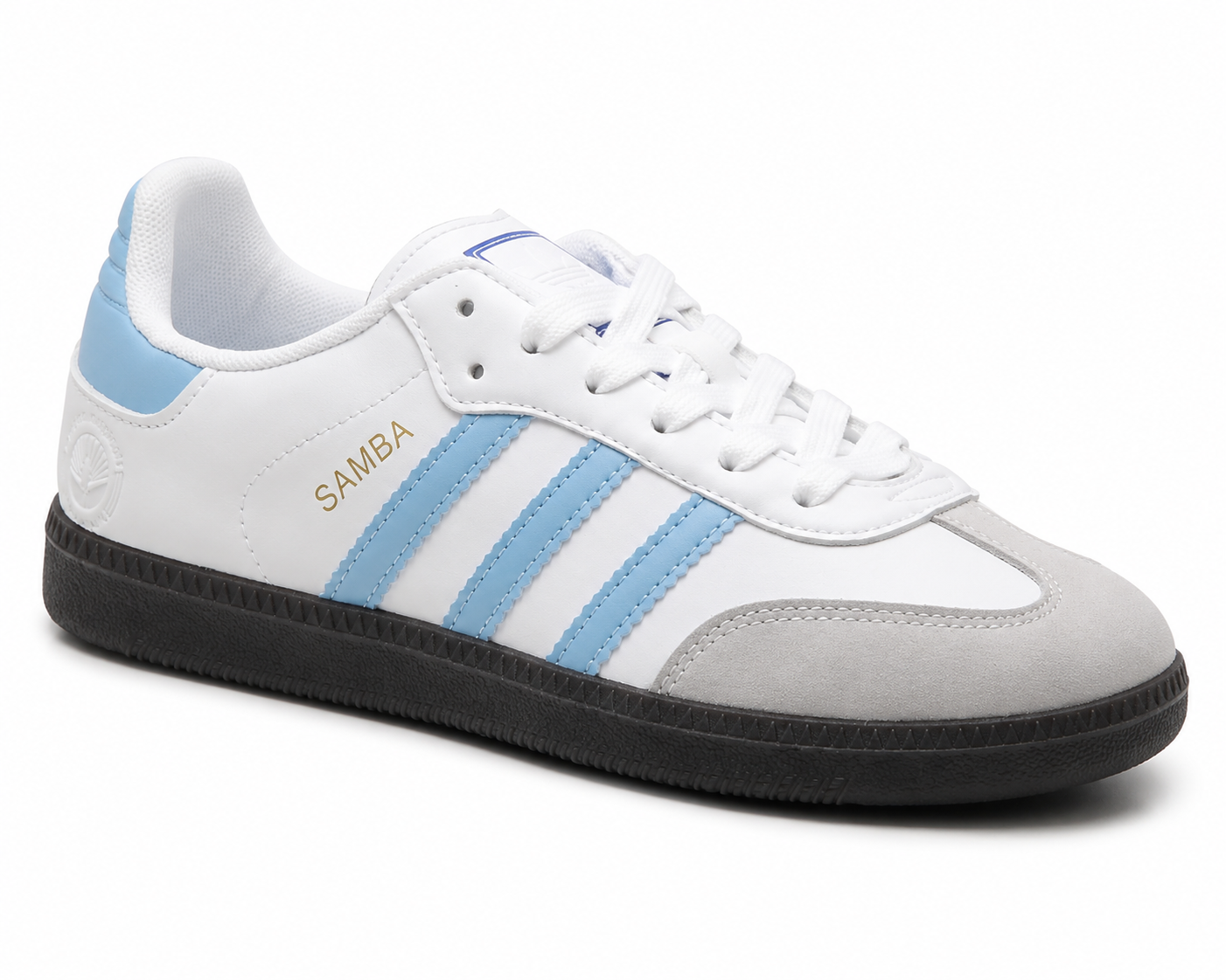 ADIDAS SAMBA WHITE SKY BLUE GUM