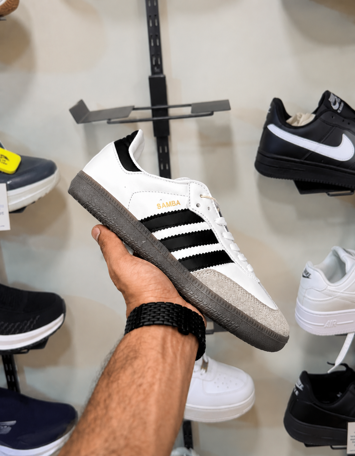 ADIDDAS SAMBA OG WHITE BLACK GUM (AAA GRADE)