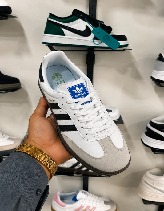 ADIDDAS SAMBA OG WHITE BLACK GUM