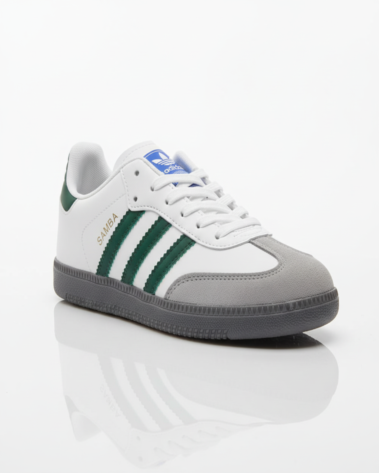 ADIDDAS SAMBA WHITE GREEN GUM