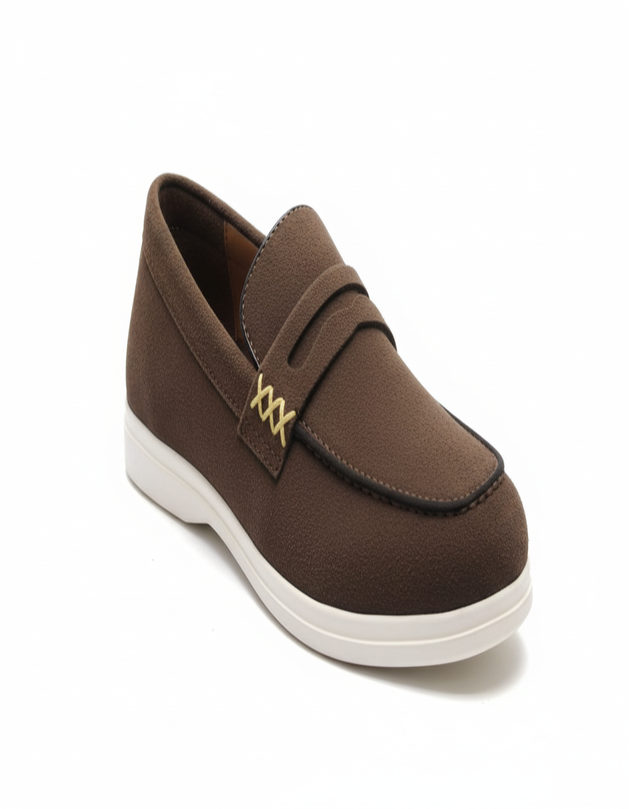 DARK BROWN SUEDE LOAFER