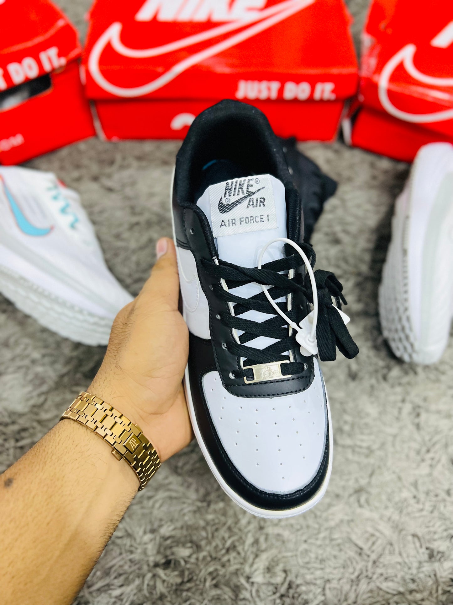 NIKE AIRFORCE 1 PANDA