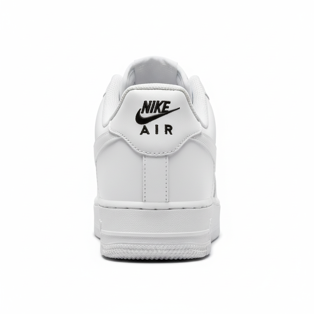 NIKE AIR FORCE 1 '07 WHITE AND BLACK