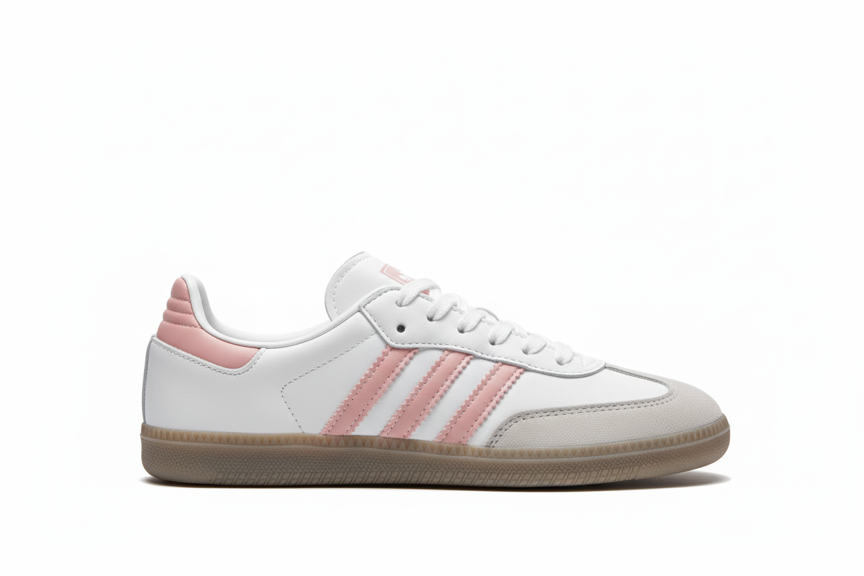 ADDIDAS SAMBA OG WHITE CLEAR PINK GUM