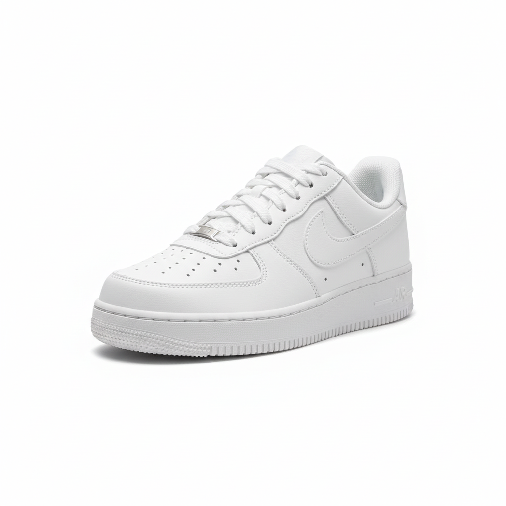 NIKE AIR FORCE 1 '07 WHITE AND BLACK