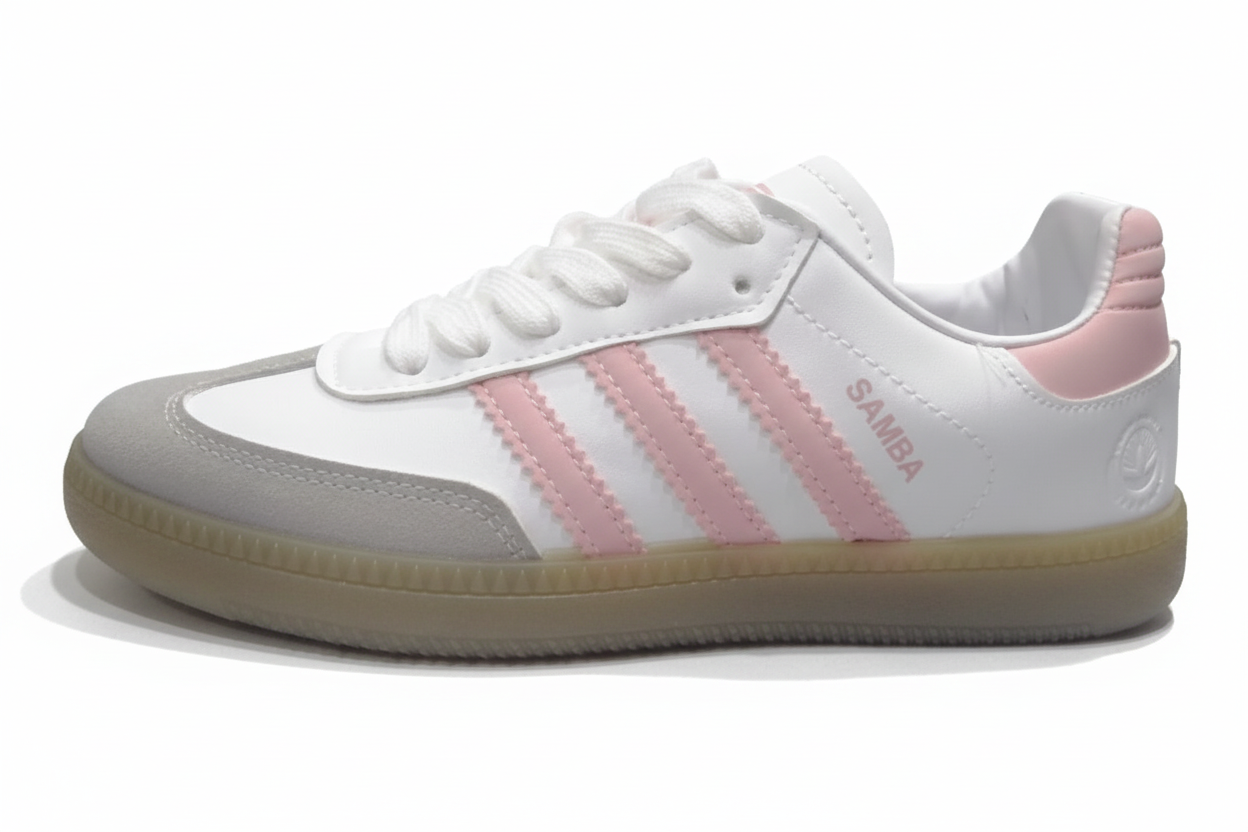 ADDIDAS SAMBA OG WHITE CLEAR PINK GUM